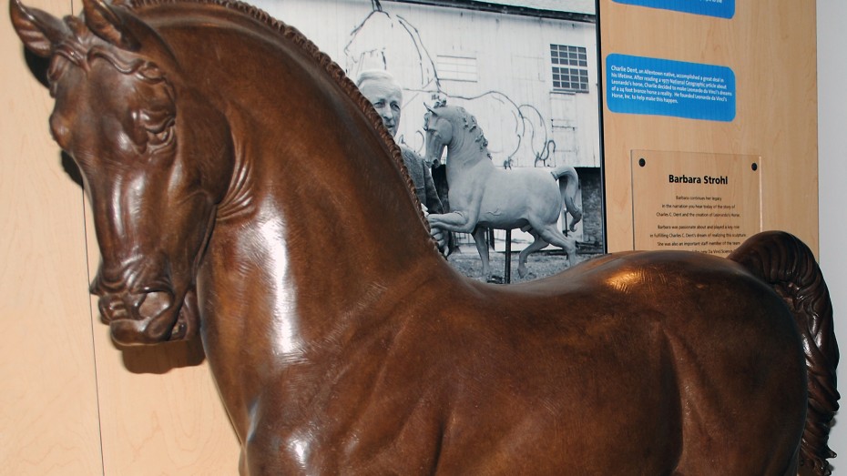 The Da Vinci Science Center Horse