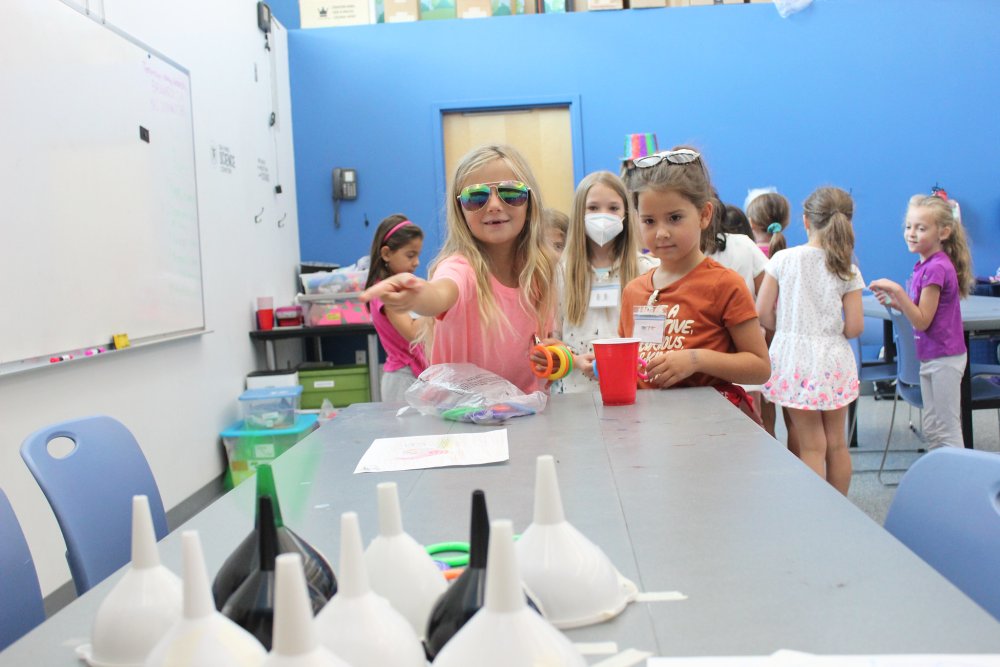 Under the Big Top School’s Out Science Camp