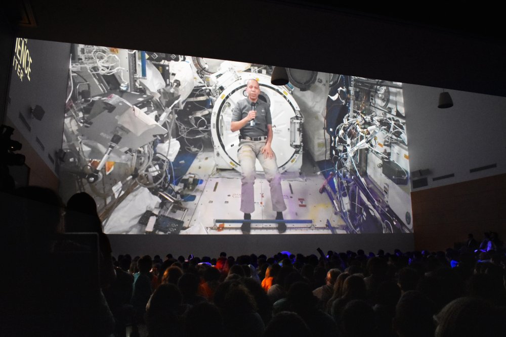 Students Hear from NASA Astronaut Live from the International Space Station