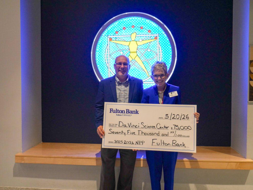 Fulton Bank Invests in the Future Workforce Through Da Vinci Science Center’s Neighborhood Assistance Program